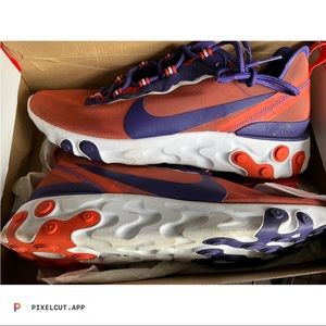 nike react element 55 clemson 11.5